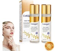 PAZRSASX Tónico Facial de colágeno, hidratante Intenso, súper colágeno, para el Cuidado de la Piel, tónico Facial de colágeno hidrolizado, tónico hidratante para el Rostro para Todo Tipo de Piel