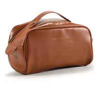 Pazzlas Neceser de Piel sintética para Mujer, Estuche de Aseo de Viaje con asa, Resistente al Agua, portátil, Estuche de Maquillaje para Mujer, Gran Estuche de Maquillaje para Mujer