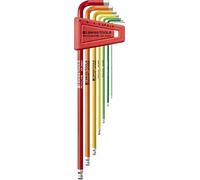 Pb Swiss - Tools Pb 212Lh-6 Rb Sphérique de Clés Mâles Longues Rainbow