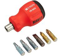 PB Swiss Tools PB 8453 Destornillador multibroca Destornillador combinado Destornillador manual/juego - destornilladores manuales y juegos (rojo)