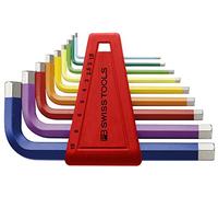 PB Swiss Tools Rainbow - Juego de bolsas para llaves Allen