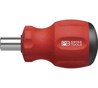 Pb Swiss - Tools Soporte Universal para Precision Puntas C6 14, Swiss Grip Mango Corto, con Imán