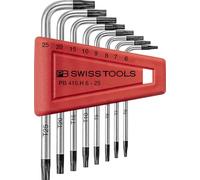 Pb Swiss - Tools Torx Destornillador Acodado Pb 410, 8 Piezas, de T6T7T8T9T10T15T20T25, 100% Swiss Made, Garantía de Por Vida