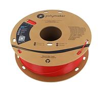 PB01004 Filamento: PET-G 1,75mm rojo 230-240°C 1kg Temp.Mesa: 70-80°C POLYMAKER