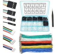 PB1.25 a Dupont - Kit de conectores y cables de 2,54 mm compatible con conectores Molex PicoBlade de 1,25 mm de paso de cables de 20 cm