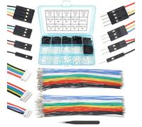 PB1.25 a Dupont - Kit de conectores y cables de 2,54 mm compatible con conectores Molex PicoBlade de paso de 1,25 mm, cables de 20 cm para Pixhawk2.4.8
