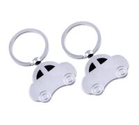 PBAHAUP Llaveros de Metal, 2 Piezas Llavero metálico en forma de coche, Hombre Unisex Adulto Llaveros de Metal, Llavero Modelo Coche, Llaveros de Metal Llavero Modelo Coche, Car Llaveros