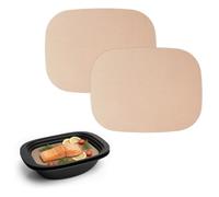 PBAHAUP Papel de Horno 2 Hojas, Resistentes y Antigrasa Compatible con Thermomix TM7, Accesorios Reutilizables, Mantén Tus Alimentos Jugosos y Tus Electrodomésticos Impecables, Fácil Limpieza