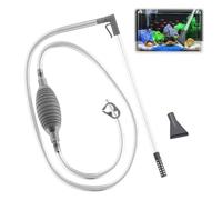 PBAHAUP Sifón Limpiador para Acuario, Aquarium Reiniger Manual para Cambios de Agua Rápidos y Limpieza de Grava, Fondo y Sustrato en Peceras