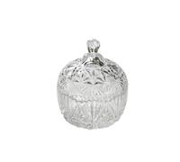 PBDEIOEOE Tarros dulces, Glass Storage Jar For Candy Dried Fruit Cookies Sugar Jewelry With Lid Multicolor(Clear)