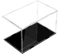 PBDEIOEOE Vitrina acrílica Organizador, Caja de protección for Guardar Objetos coleccionables (40 x 40 x 30 cm)((LxWxH) 35x35x20cm)