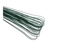PBDLSHEPU Alambre para floristería, Paquete de 50 alambres Florales 80 cm Largo, Multicolor, for Hacer Flores DIY(Dark Green 50pcs)