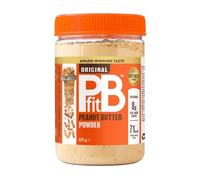 PBfit Original Crema de Cacahuete Desgrasado en Polvo - Mantequilla de Cacahuete Alta en Proteínas y Baja en Grasas - Proteína Vegetal para Batidos, Postres, Desayunos, Meriendas… - 425 g