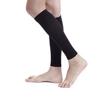 PBFONE calcetines de compresión para mujer, manga de compresión de pantorrilla 30 - 40 mmHg para hombres y mujeres, pantorrillas sin pies, mangas de compresión, venas varicosas