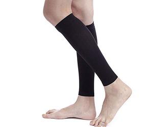 PBFONE calcetines de compresión para mujer, manga de compresión de pantorrilla 30 - 40 mmHg para hombres y mujeres, pantorrillas sin pies, mangas de compresión, venas varicosas
