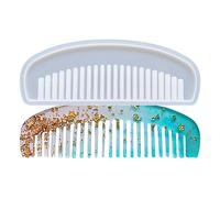 Pbi Peinado para el Cabello - Molde de silicona de peine | Molde de peine de fundición de resina | Molde de peine hecho a mano | Molde de peine de para la fabricación de