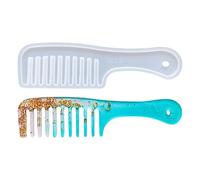 Pbi Peinado para el Cabello - Molde de silicona de peine | Molde de peine de fundición de resina | Molde de peine hecho a mano | Molde de peine de para la fabricación de