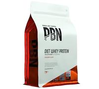 PBN Proteína Whey Diet, Fresa, 1kg | Diet Whey Protein, 16.5g de Proteína por Toma, Con CLA y Extracto de Té Verde, Vegetariano