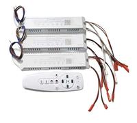 PBNDMHUD Controlador LED Lámpara de araña 12 Uds 20-40W 30-50W 40-60W 2,4G aplicación Rmt Regulable de bajo Voltaje 220V((20-40W)-4)