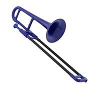 pBone Mini Plastic Trombone Blue