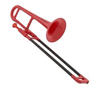 pBone Mini Plastic Trombone Red
