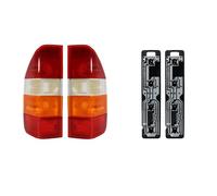 Pbqenxb Faro Trasero para Benz para Sprinter 1995-2006 Luz Trasera Coche Placa Circuito Luz Trasera Lámpara Señal Giro Luz Freno Trasera Sin Bombillas Piloto Posterior(C L and R)