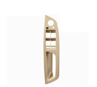 Pbqenxb Para E70 E71 X5 X6 Beige Negro Apoyabrazos Coche Asiento Conductor Izquierdo LHD Manija Puerta Interior Panel Cubierta Embellecedora Interior Coche Manilla(Standard-Beige)