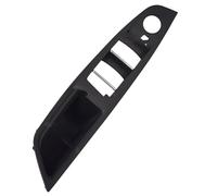 Pbqenxb Para F10 F11 520d 520i 2011-2013 Manija Interior Coche Izquierda Recha Panel La Puerta Conductor Cubierta Embellecedora Tirar Beige Negro Interior Coche Manilla(Black-RHD)