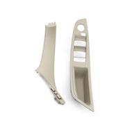 Pbqenxb Para F10 F11 F18 520 523 525 RHD Conductor Recho Cubierta Interruptor Ventana Puerta Interior Coche Panel Manija Interior Coche Manilla(RHD Oyster 2pcs)