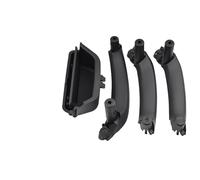 Pbqenxb Para X3 X4 F25 F26 2010-2017 Manija Puerta Interior Antera Izquierda Coche Panel Latera Asiento Conductor Embellecedor Tracción 51419209213 Interior Coche Manilla(RHD Black 4pcs)
