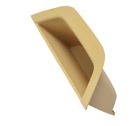 Pbqenxb Para X3 X4 F25 F26 2011-2017 LHD RHD Manija Puerta Interio Anter Izquierda Interior Asiento Conductor Panel Lateral Tirador ABS Embellecedo Interior Coche Manilla(Beige-LHD)
