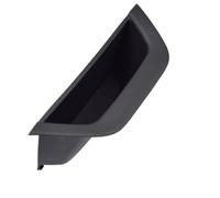 Pbqenxb Para X3 X4 F25 F26 2011-2017 LHD RHD Manija Puerta Interio Anter Izquierda Interior Asiento Conductor Panel Lateral Tirador ABS Embellecedo Interior Coche Manilla(Black-LHD)