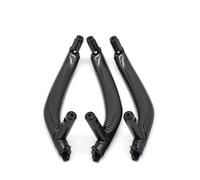 Pbqenxb Para X5 X6 F15 F16 2014-2018 LHD RHD Interior Coche Izquierda Recha Tirador Puerta Pasajero Manija Cubierta Panel Embellecedor Reemplazo 3 Uds Interior Coche Manilla(LHD 3PCS Carbon)