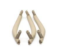 Pbqenxb Para X5 X6 F15 F16 2014-2018 LHD RHD Interior Coche Izquierda Recha Tirador Puerta Pasajero Manija Cubierta Panel Embellecedor Reemplazo 3 Uds Interior Coche Manilla(LHD 3PCS Beige)