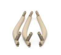Pbqenxb Para X5 X6 F15 F16 2014-2018 LHD RHD Interior Coche Izquierda Recha Tirador Puerta Pasajero Manija Cubierta Panel Embellecedor Reemplazo 3 Uds Interior Coche Manilla(RHD 3PCS Beige)