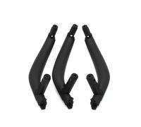 Pbqenxb Para X5 X6 F15 F16 2014-2018 LHD RHD Interior Coche Izquierda Recha Tirador Puerta Pasajero Manija Cubierta Panel Embellecedor Reemplazo 3 Uds Interior Coche Manilla(RHD 3PCS Black)