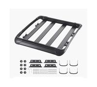Pbqenxb Portaequipajes Techo Universal 48 X 40 5,6 Pulgadas Soporte Equipaje Coche Acero Aleación Antioxidante para SUV Barras Techo Vehículos