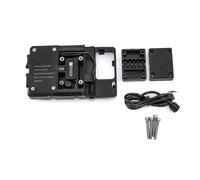 Pbqenxb Soporte Telefono Moto para Kawasaki para Ninja Z1000SX Z 1000 SX Parabrisas Delantero Soporte Teléfono Placa Navegación GPS Inteligente(Phone Holder)