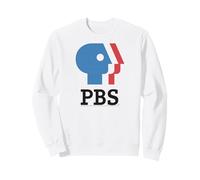 PBS Blue and Red Logo Public Broadcasting Service Sudadera