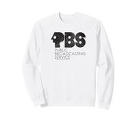 PBS Vintage Groovy Classic Logo Public Broadcasting Service Sudadera