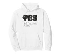 PBS Vintage Groovy Classic Logo Public Broadcasting Service Sudadera con Capucha