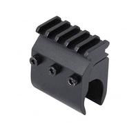 PBTMCD Adaptador De Base Weaver For Montaje De Linterna/Abrazadera De Cañón De 17 Mm A 27 Mm, Aleación De Aluminio, 20 Mm, Riel Picatinny, Soporte De Abrazadera De Tubo(2PCS)