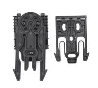 PBTMCD Adaptador De Plataforma For Funda De Pistola con Placa De Liberación Rápida Molle Táctica QLS 19 22, Kit De Sistema Universal De Bloqueo Rápido, For Chaleco De Caza(Black 2)