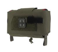 PBTMCD Bolsa Compacta For Traumatismos De Acceso Rápido: Soporte Táctico For Botiquín Médico MOLLE IFAK Con Diseño Frontal Dividido(RG)