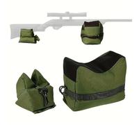PBTMCD Bolsa De Arena For Rifle con Soporte Delantero Y Trasero, Sin Arena, Soporte For Objetivo De Caza, Soporte For Tiro En El Suelo, Accesorios De Caza(Green)