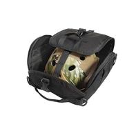PBTMCD Bolsa Táctica For Casco Tipo Clamshell - Estuche De Transporte Compatible con MOLLE Nailon 1000D Protección Espuma For Cascos Fast(Black)