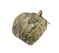 PBTMCD Bolsa Táctica For Casco Tipo Clamshell - Estuche De Transporte Compatible con MOLLE Nailon 1000D Protección Espuma For Cascos Fast(Camo)