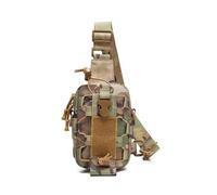 PBTMCD Bolso Bandolera Táctico Compacto Molle For El Pecho - Paquete De Hombro For Senderismo Y Deportes Al Aire Libre con Accesorio Insignia(CP)