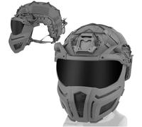 PBTMCD Casco De Protección Completa Fast con Máscara Facial Y Sistema Montaje Modular(G)