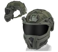 PBTMCD Casco De Protección Completa Fast con Máscara Facial Y Sistema Montaje Modular(OD)